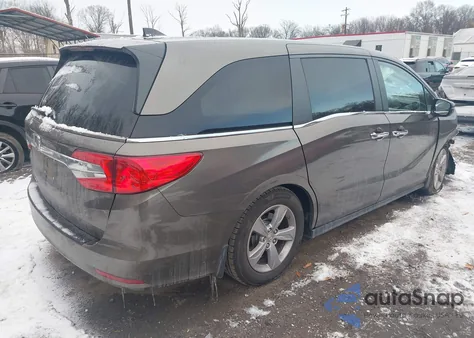 2019 Honda Odyssey Ex-L из США, поврежденный, VIN 5FNRL6H73KB022341